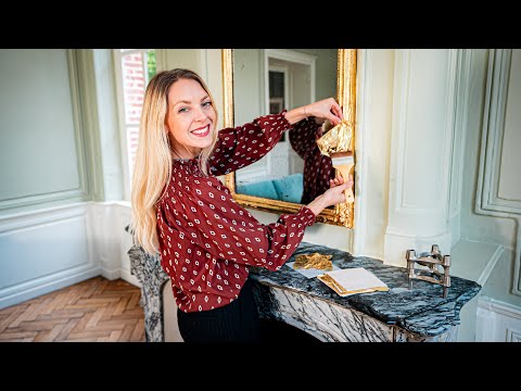 Transforming our CHATEAU LIVING ROOM with GOLD