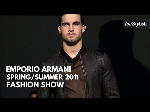 Emporio Armani Fashion Show | Spring/Summer Menswear Collection 2011 | tooStylish UnCut Collection