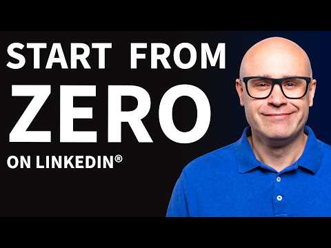 If I started on LinkedIn from 0, here's what I'd do