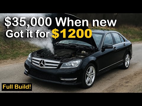 I Bought the Cheapest Mercedes for $1,200 — Then Fully Restored It (Full Build)