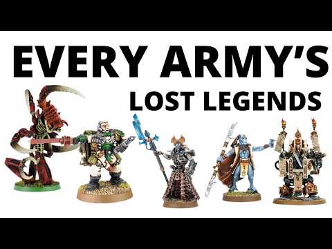 Every 40K Army’s Lost Named Characters – Should GW Bring These Back?