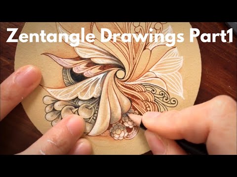 Shie’s Drawings [Part1] /ドローウィングス【その1】/ゼンタングル　Zentangle