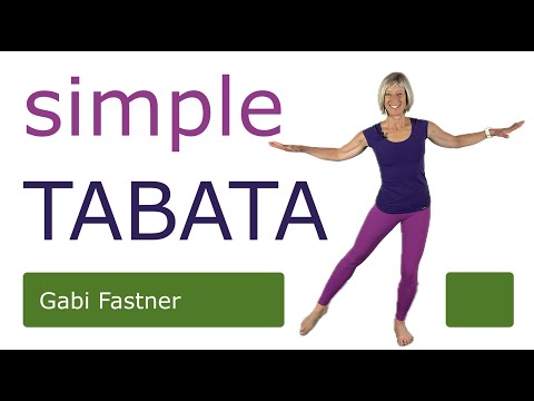 🐭 25 min. simple Tabata | Kondition verbessern - Fettverbrennung ankurbeln, ohne Geräte, im Stehen