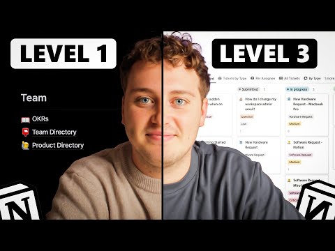 Notion Expert Explains Notion in 3 Levels of Difficulty