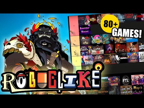 Ranking The Best DESIGNED Roguelikes