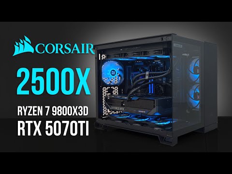 Corsair 2500X Mid Tower ATX 2k Slayer PC Build | Ryzen 7 9800X3D | RTX 5070 Ti