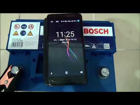 Charging the SaSa battery according to the Varta instructions at 14.4 V. Cause and effect relatio...