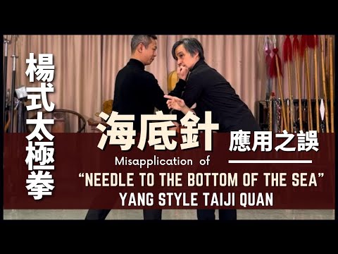 Yang Style Taiji Quan Misapplication of “Needle to the Bottom of the Sea”  楊式太極拳-海底針 應用之誤
