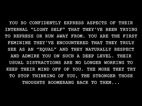Divine Feminine:You Have This Divine Masculine CONFUSED Why They're Thinking of You So Much[Reading]