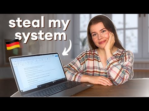 How to Learn German Fast (just copy my system)