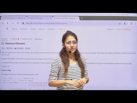 Remove Element |  LeetCode Question 27
