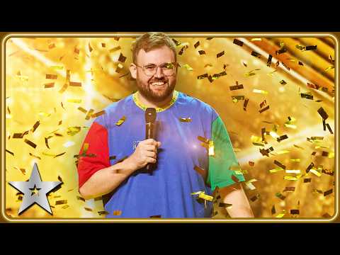 Golden Buzzer win for Ted Hill's HILARIOUS presentation! | Auditions | BGT 2026