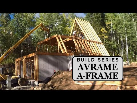 Engineered Lumber - Structural Framing | Avrame A-Frame Build Series | 05