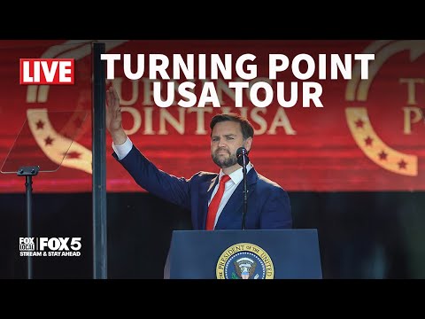 LIVE: VP Vance, Erika Kirk speak at Turning Point USA event at Ole Miss | FOX 5 DC