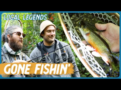 CATCH BROOK TROUT| Cape Cod | Local Legends | Brad Leone