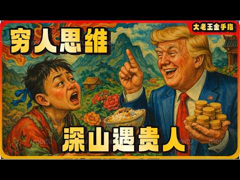 【老王来了|穷人思维】穷人思维有多可怕?深山隐士之子偶遇“副厅级”贵人,却因一个动作把路走绝了!老王怒骂:这就是命!#老王来了 #大老王金手指 #穷人思维 #改命