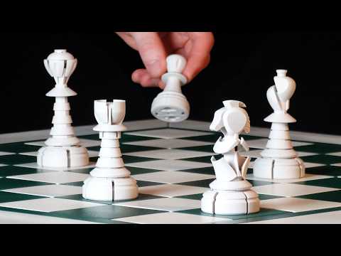 Building pawns that transform into every piece