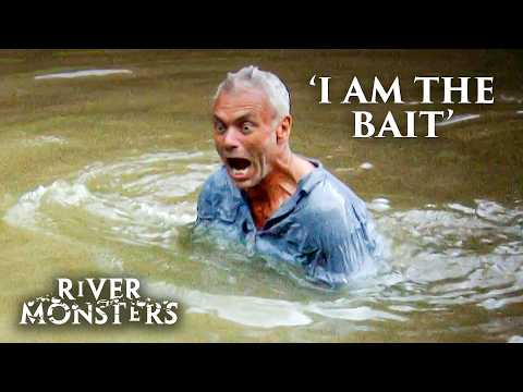 Every Time Jeremy Wade Uses HIMSELF As HUMAN BAIT | River Monsters