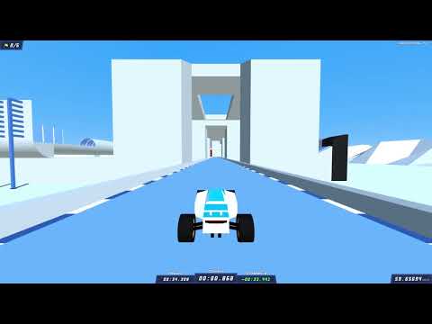 PolyTrack all levels no shortcut WR (7:28.500)