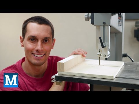 How to Make a Sled for a Band Saw