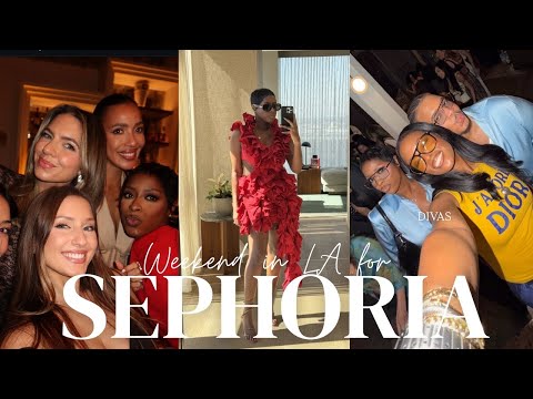 VLOG: Weekend in LA with Sephora! What is Sephoria?!?!? 