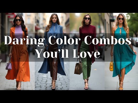 Unexpected Yet Stunning Color Combinations Taking Over 2025 | How to Wear Them With Confidence