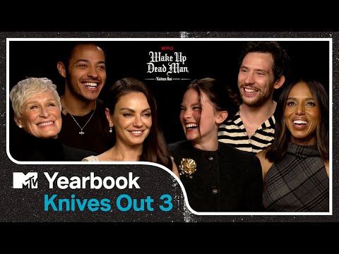 Knives Out 3 Cast Play A Hilarious Game of MTV Yearbook | MTV Movies