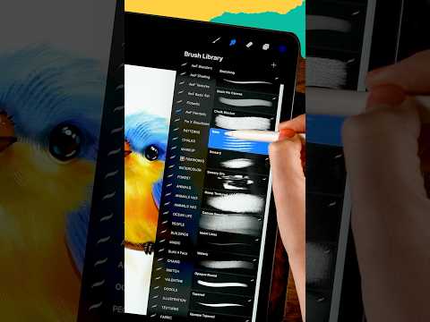Brush to Smudge #artwithflo #procreatetips