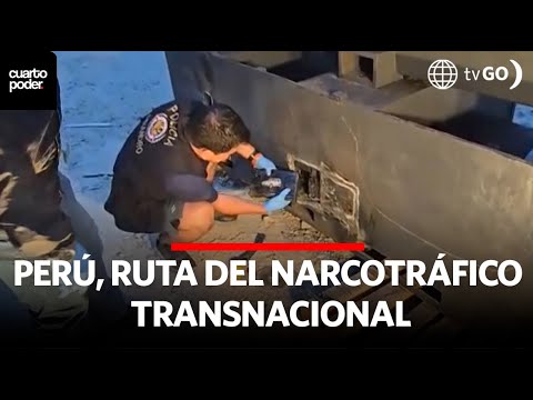 Sullana Case: 800 kilos of drugs found in industrial lathe | Cuarto Poder | Peru