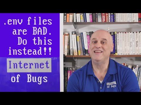 Safe Secrets Storage for Cloud Software Services. Stop with the .env Files!!