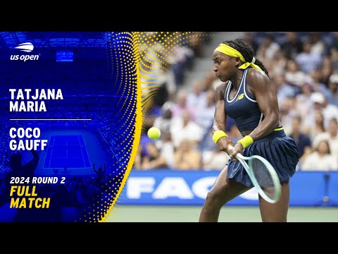 Tatjana Maria vs. Coco Gauff Full Match | 2024 US Open Round 2