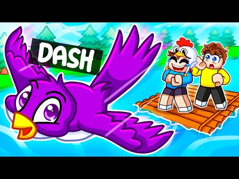 I Pretended to be a BIRD in Roblox Build a Boat, Then used a $100,000 Boat!