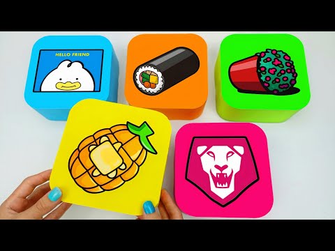 💖Paper DIY💖 KPOP DEMON HUNTER Blind Box Unboxing! | ASMR | Tombi Asmr