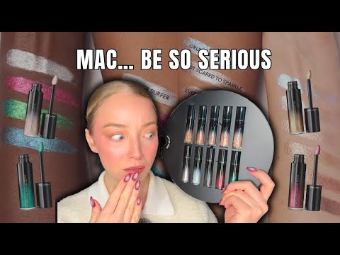 MAC… Be So Serious | Trying the New Dazzleshadow Liquid ✨