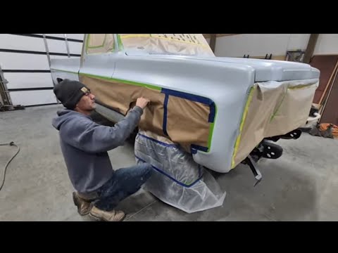 Two tone painting a 79 square body, Then this happened..