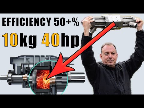 New Technologies: W-Piston Toyota | Free piston - efficiency of 50% | Powerful NEW engines