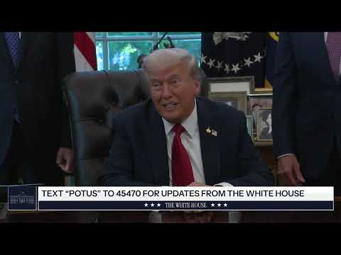 President Trump Delivers Remarks, Oct. 6, 2025