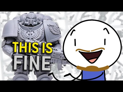 Playing with UNPAINTED Models - It's OK To Be GREY