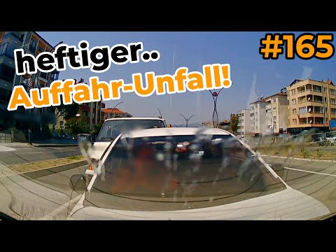 HEFTIGER Auffahrunfall, Polizei 🚨 geblitzt, verrückte Raser & BLINDE Autofahrer | #GERMANDASHCAM 165