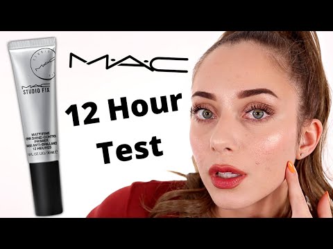 MAC Cosmetics Studio Fix Mattifine 12HR Oil Controlling Primer Review (12-Hour Wear Test)