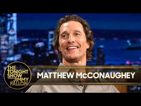 Matthew McConaughey Reacts to Being Called Taylor Swift of Football, Reads Poem from Poems & Prayers