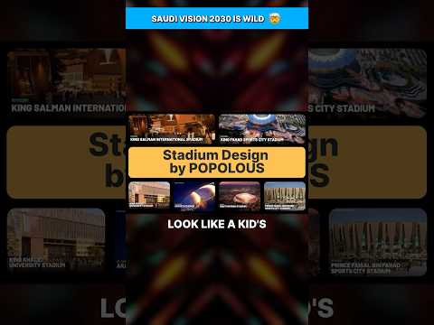 Saudi Arabia's Stadiums for World Cup 2034 are WILD!