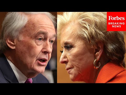 'We Know What The Plot Is!': Ed Markey Grills Linda McMahon Over Possible Education Cuts