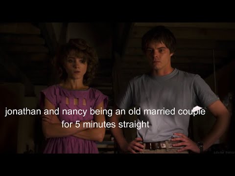 jonathan and nancy being an old married couple for 5 minutes straight