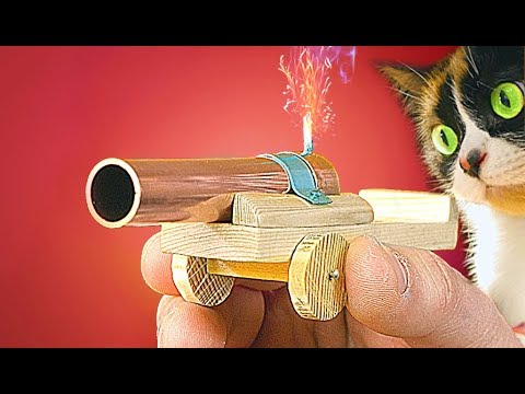 HOW TO MAKE A REAL CANNON!