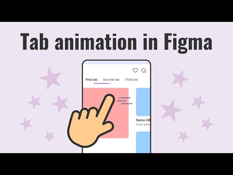 Create cool Tab animation with this Figma tutorial! | Auto layout and Smart animate