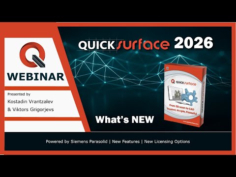 WEBINAR - What’s new in QUICKSURFACE 2026