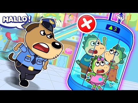 😮 Wow! Neuer Roboter-Polizist?Wird Woof seinen Job behalten können? Kindergeschichten von Fire Spike