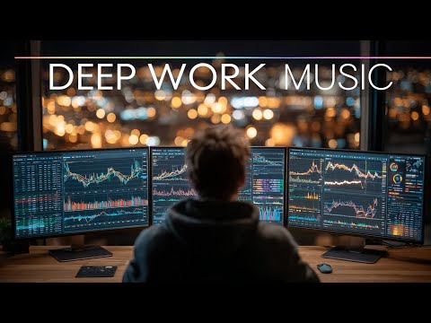 Deep Work Music for Traders ~ Focus Ambient Lab | Night City Productivity Sounds