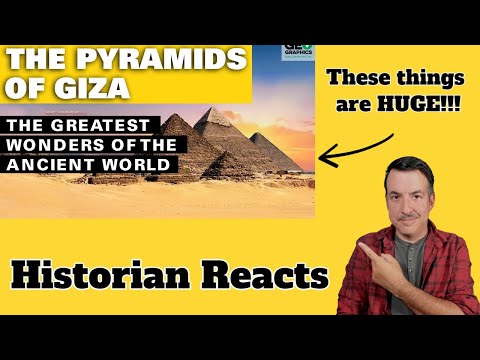 The Pyramids of Giza: The Greatest Wonders of the Ancient World - Geographics Reaction